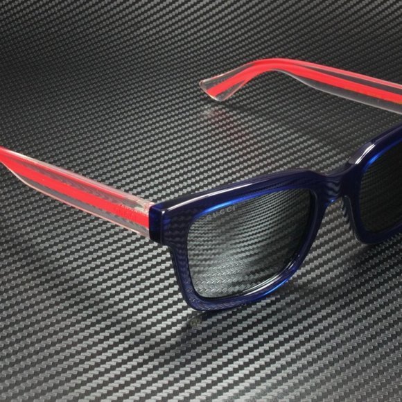 GUCCI 52MM BLUE EYEGLASSES! NEW! SALE! - Picture 3 of 4